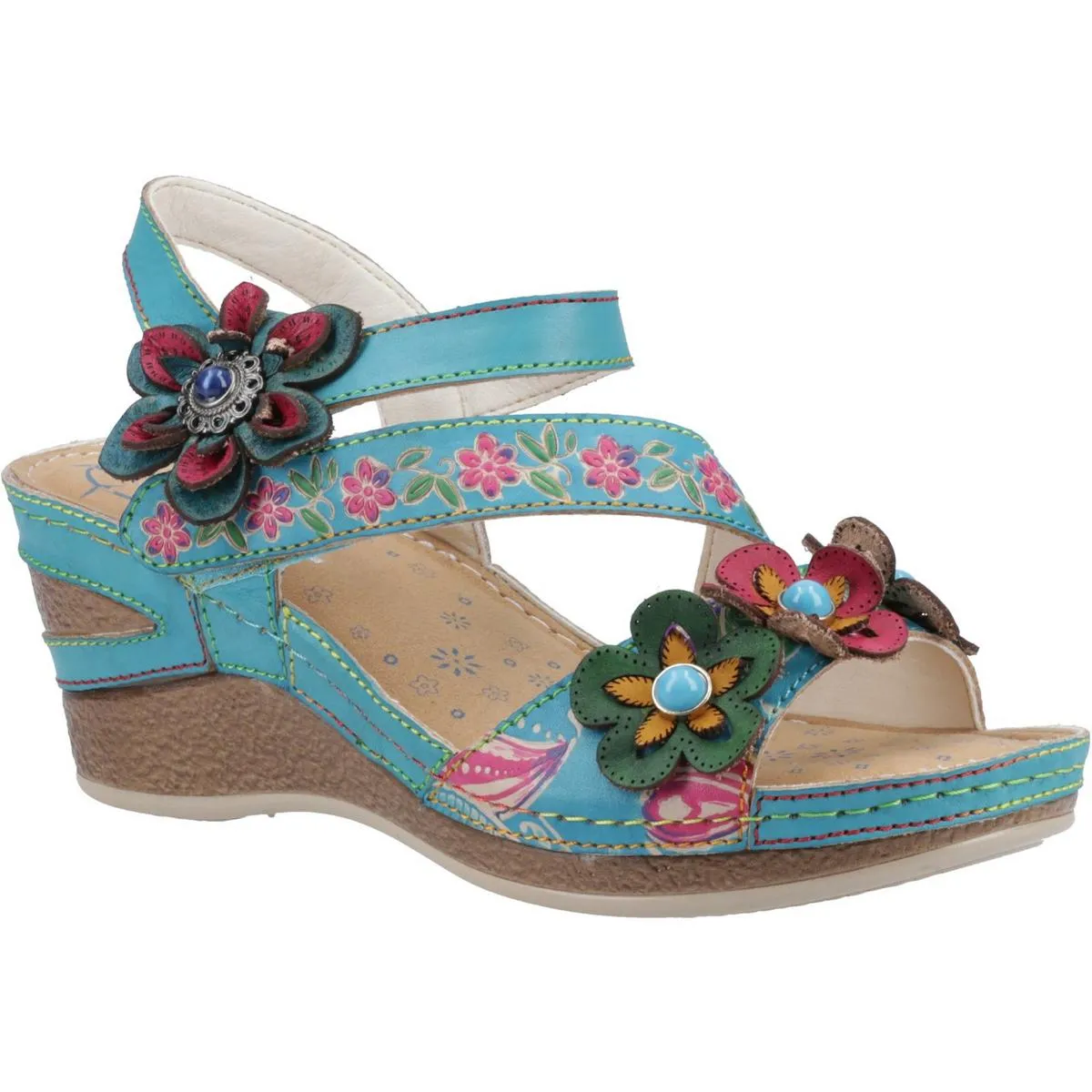 Riva Paphos Sandals Turquoise