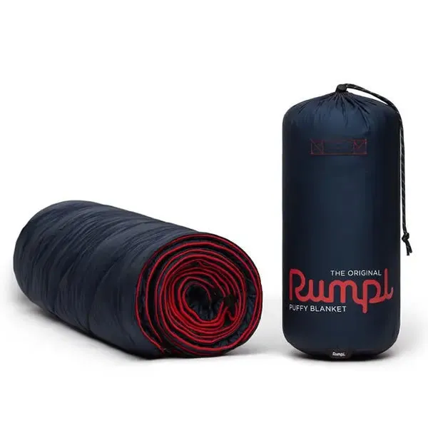 Rumpl Original 1 Person Puffy Packable Portable Blanket - Deepwater