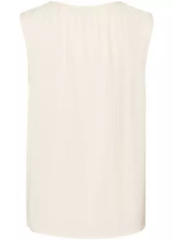 Saint Tropez Vanea Sleeveless Round Neck Top | Grattan