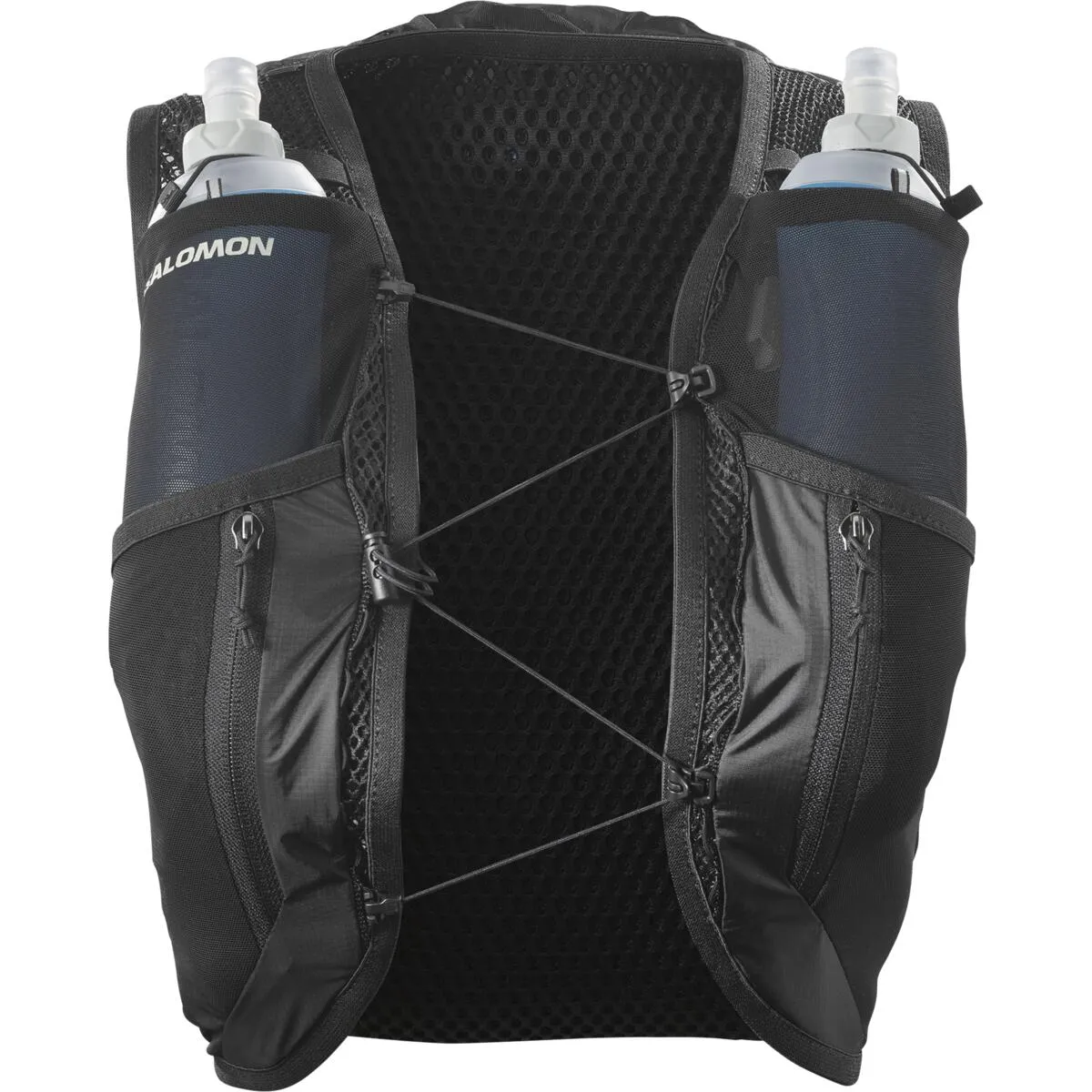 Salomon Active Skin 12 Set Running Vest Black / Metal