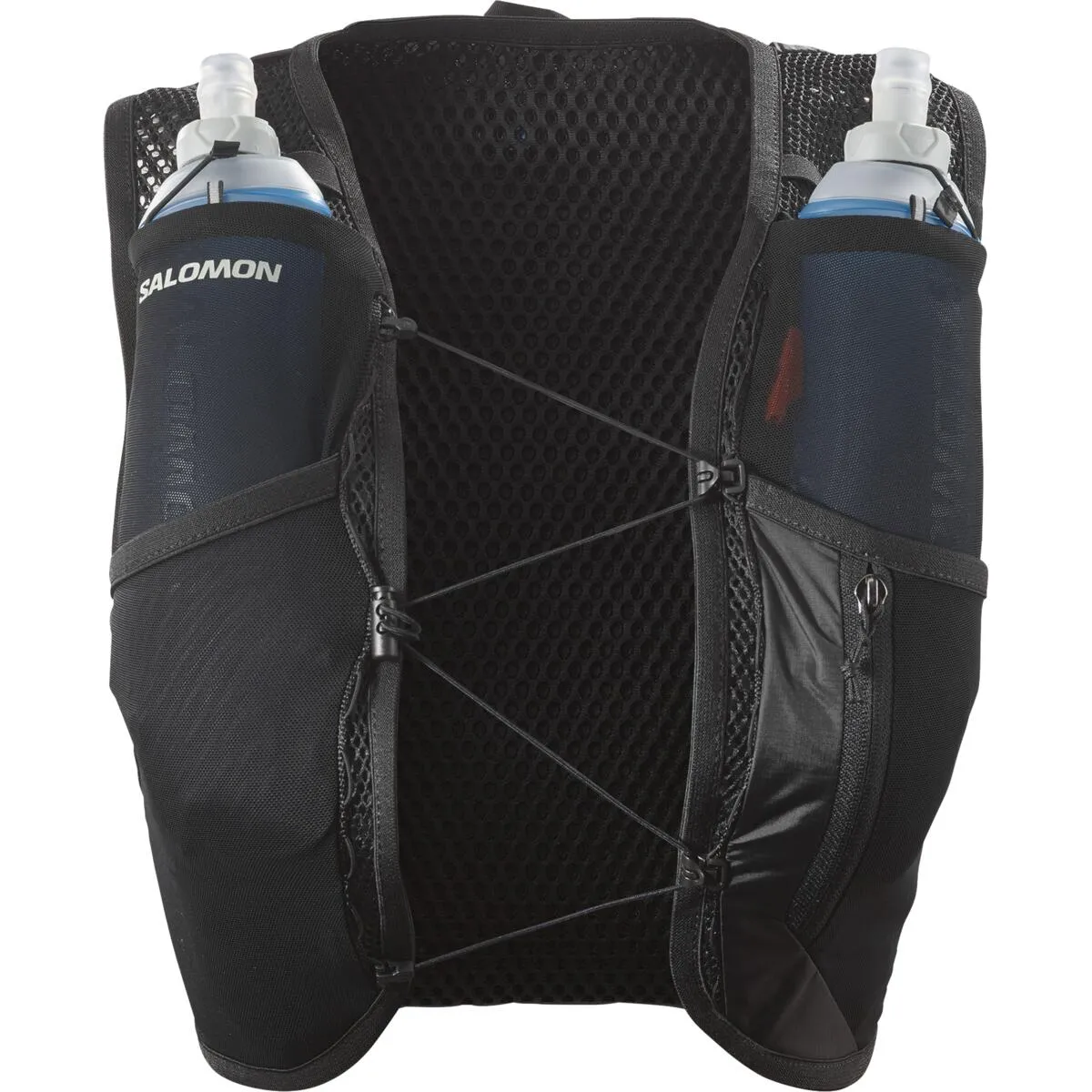 Salomon Active Skin 4 Set Running Vest Black / Metal