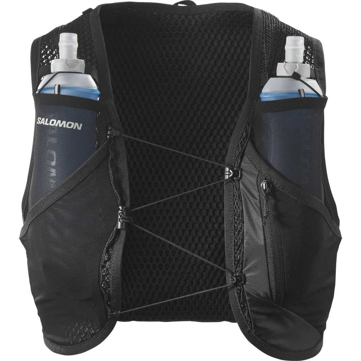 Salomon Active Skin 8 Set Running Vest Black / Metal