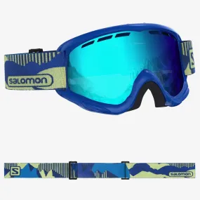 Salomon Junior Juke Snowboard/Ski Goggles - Blue Pop/Mid Blue