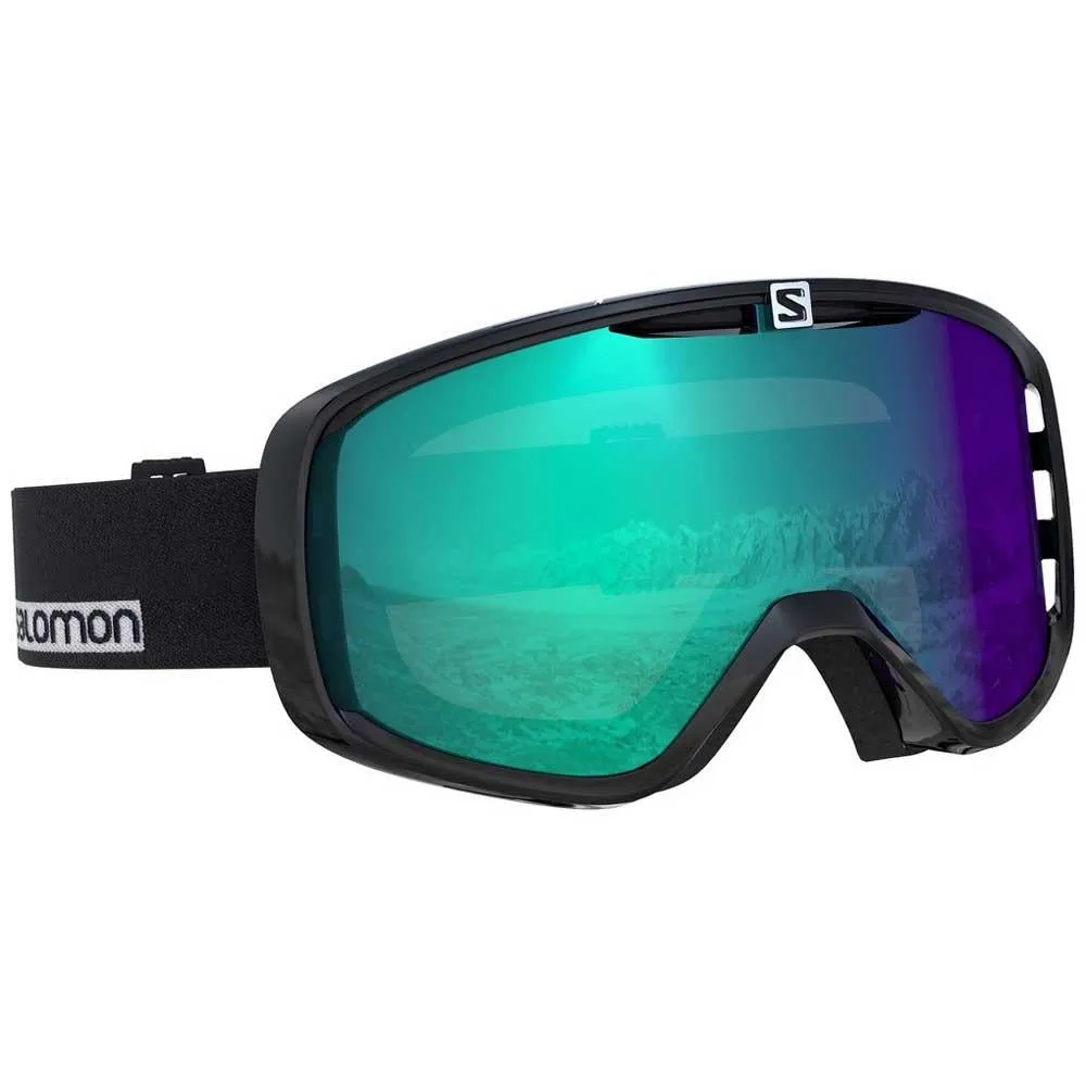 Salomon Photo XF Snowboard/Ski Goggles - Black/AW Blue