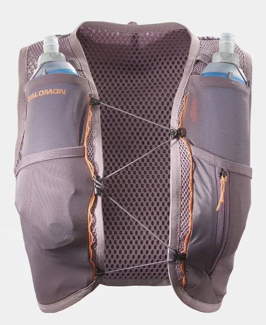 Salomon Women's Active Skin 4 Set Running Vest Quail / Moonscape