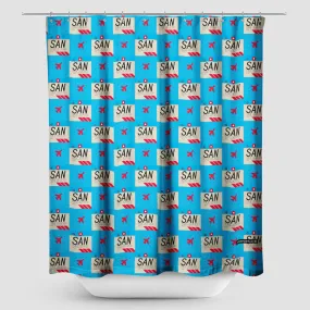 SAN - Shower Curtain