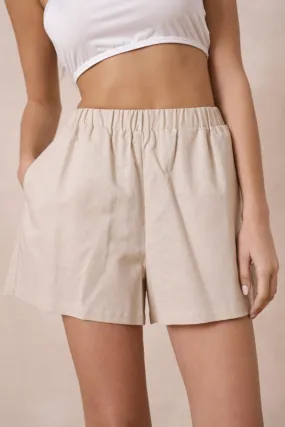 Sandi Shorts | Beige | Shorts fra Avery