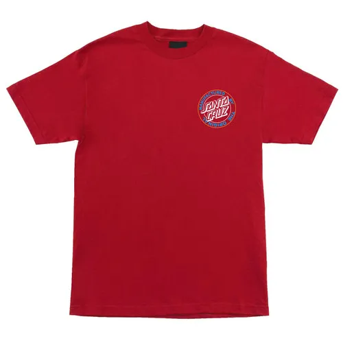 Santa Cruz Skateboards Shirt Natas Screaming Panther Red