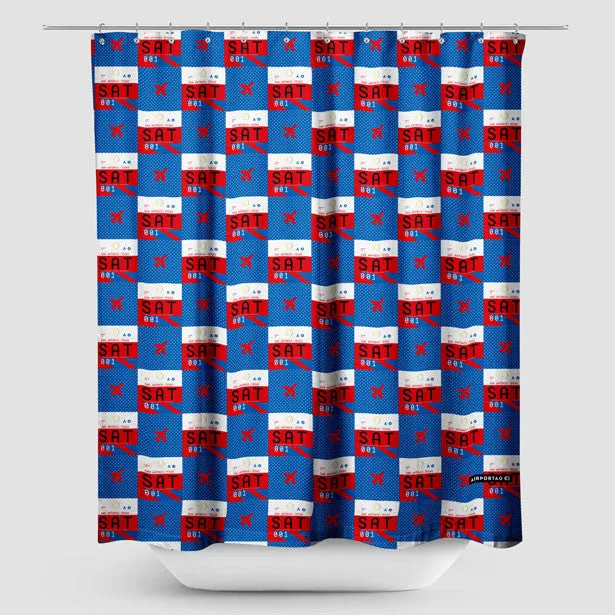 SAT - Shower Curtain