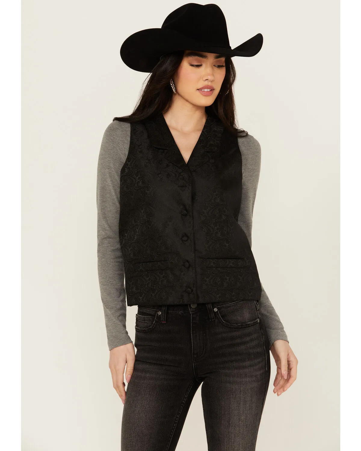 Scully Rangewear Women's Delicate Paisley Vest