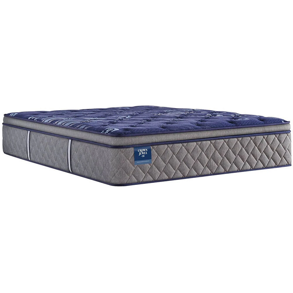 Sealy Crown Jewel Euro Pillow Top Soft Mattress - Queen | Electronic Express