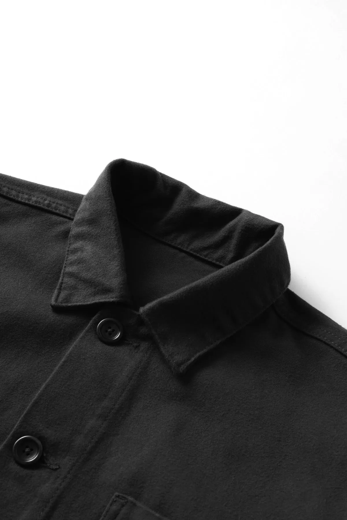 Service Works - Moleskin Coverall Jacket - Black