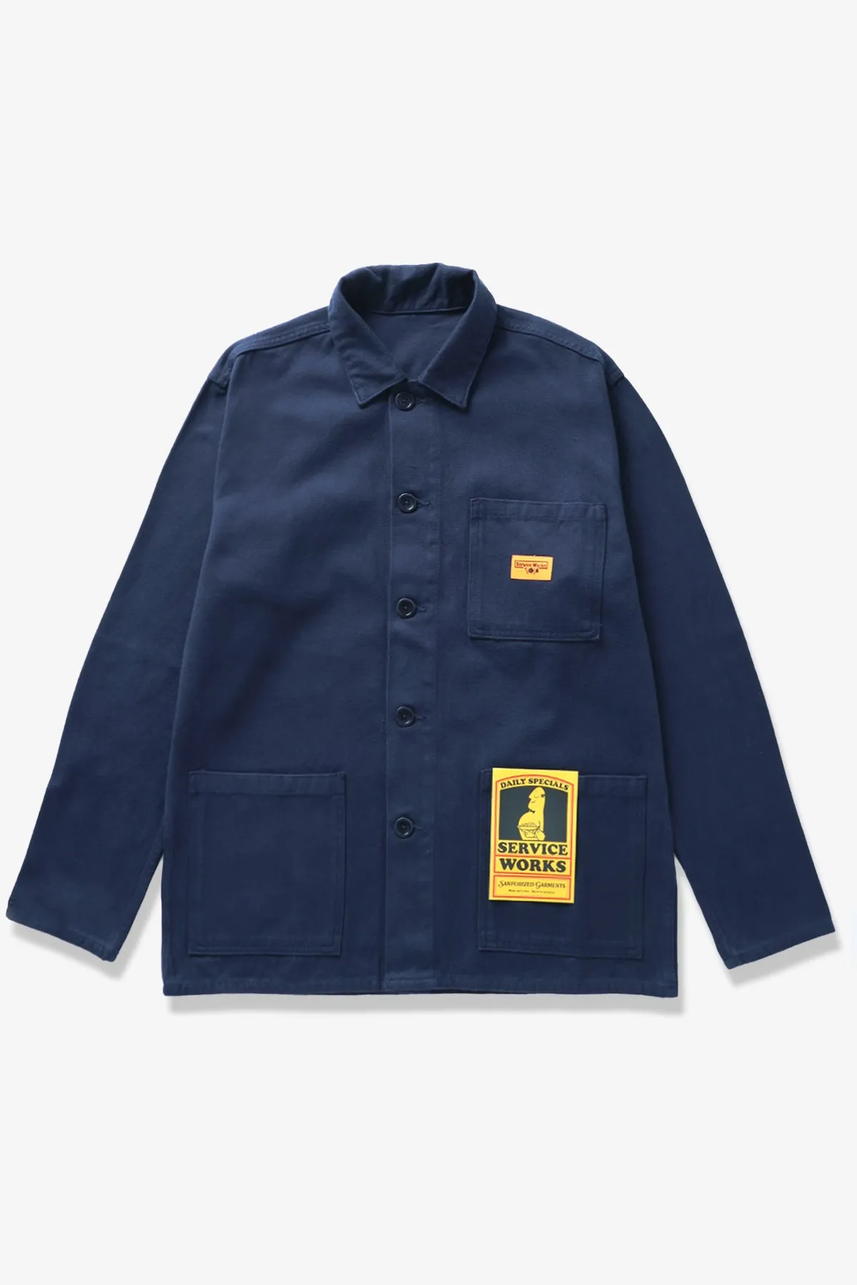 Service Works - Moleskin Coverall Jacket - Navy