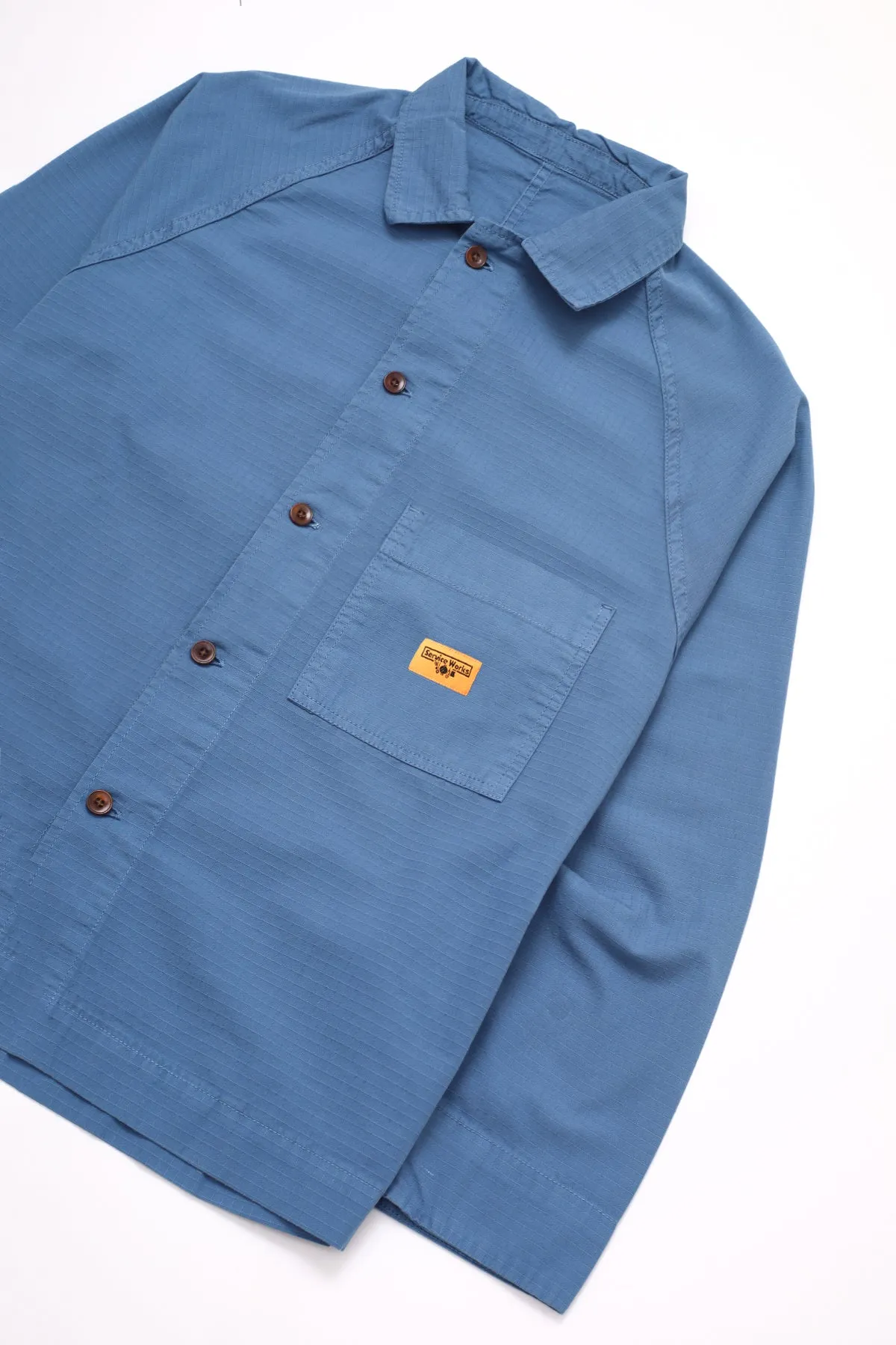 Service Works - Ripstop Front Of House Jacket - Work Blue