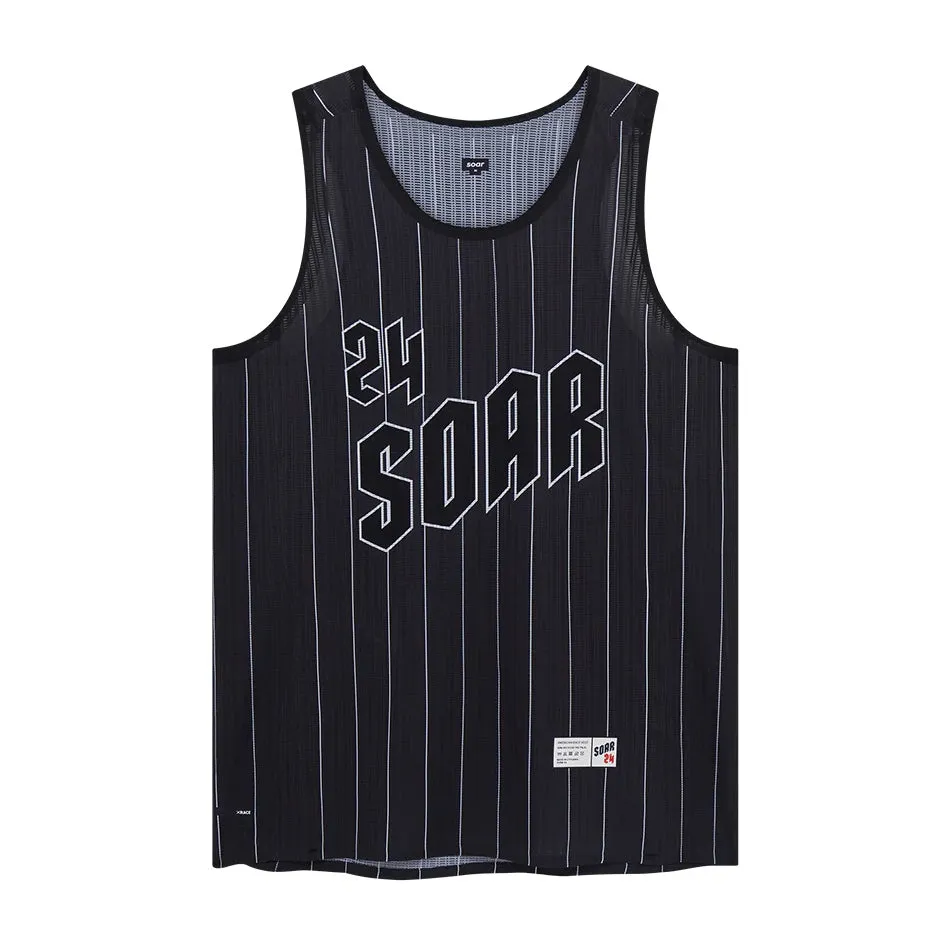 Soar Men's American Race Vest Charcoal / Black