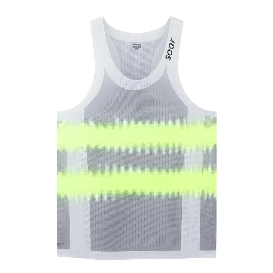 Soar Men's Race Vest Grey / Yellow