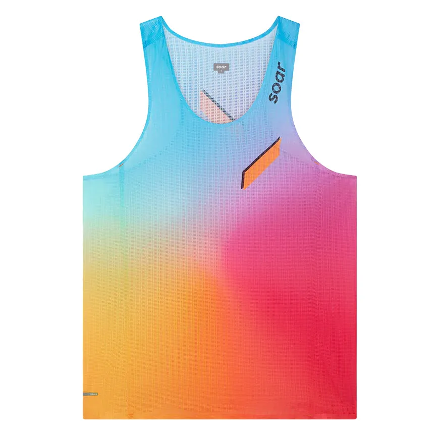 Soar Men's Race Vest Rainbow