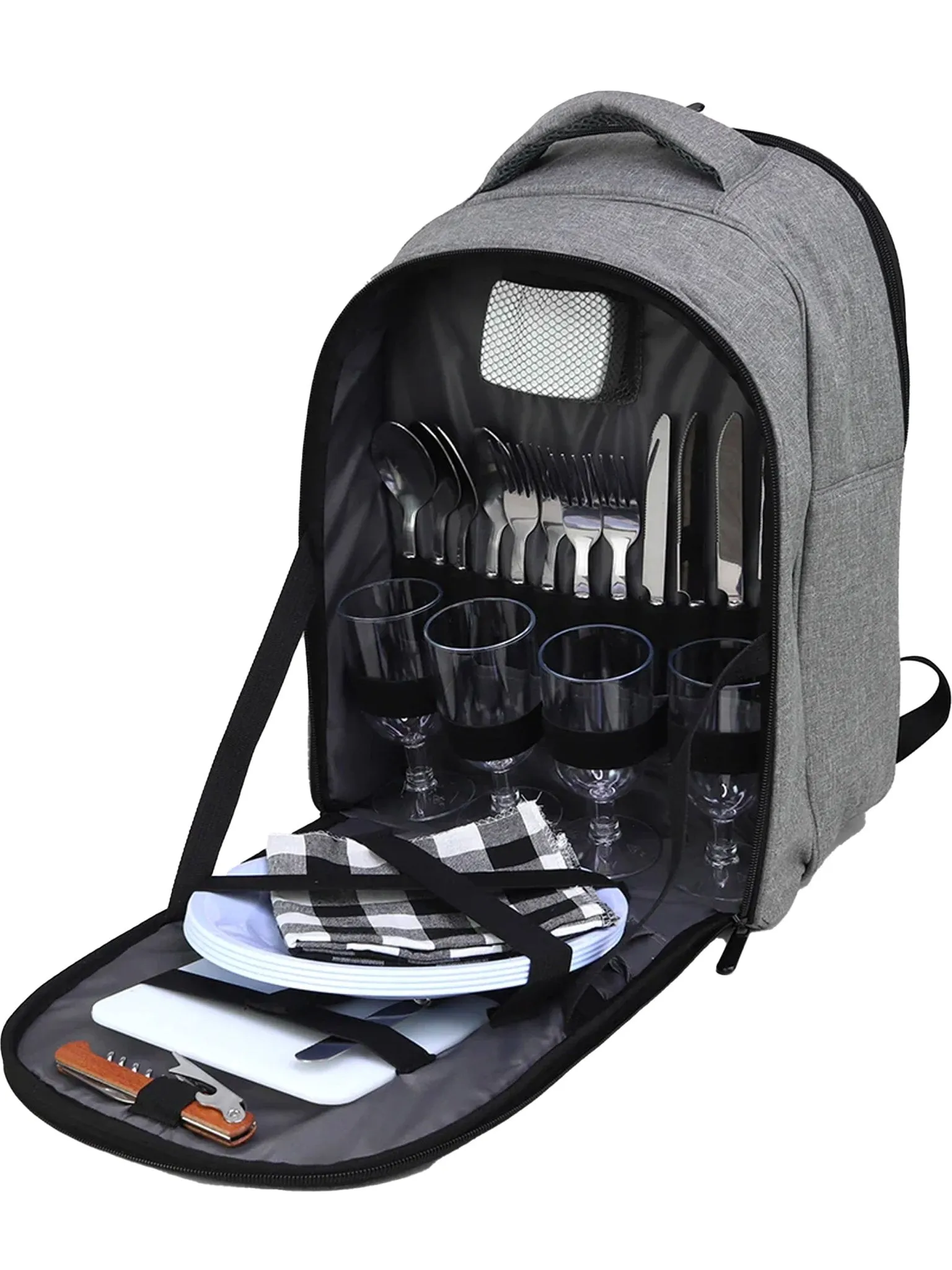 Sophos - Premium Cool bag / Cooler Backpack with picnic set - by Sophos