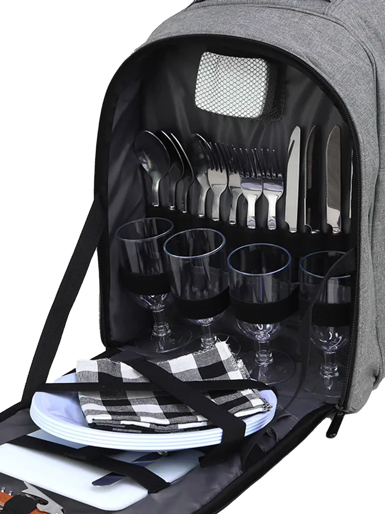 Sophos - Premium Cool bag / Cooler Backpack with picnic set - by Sophos