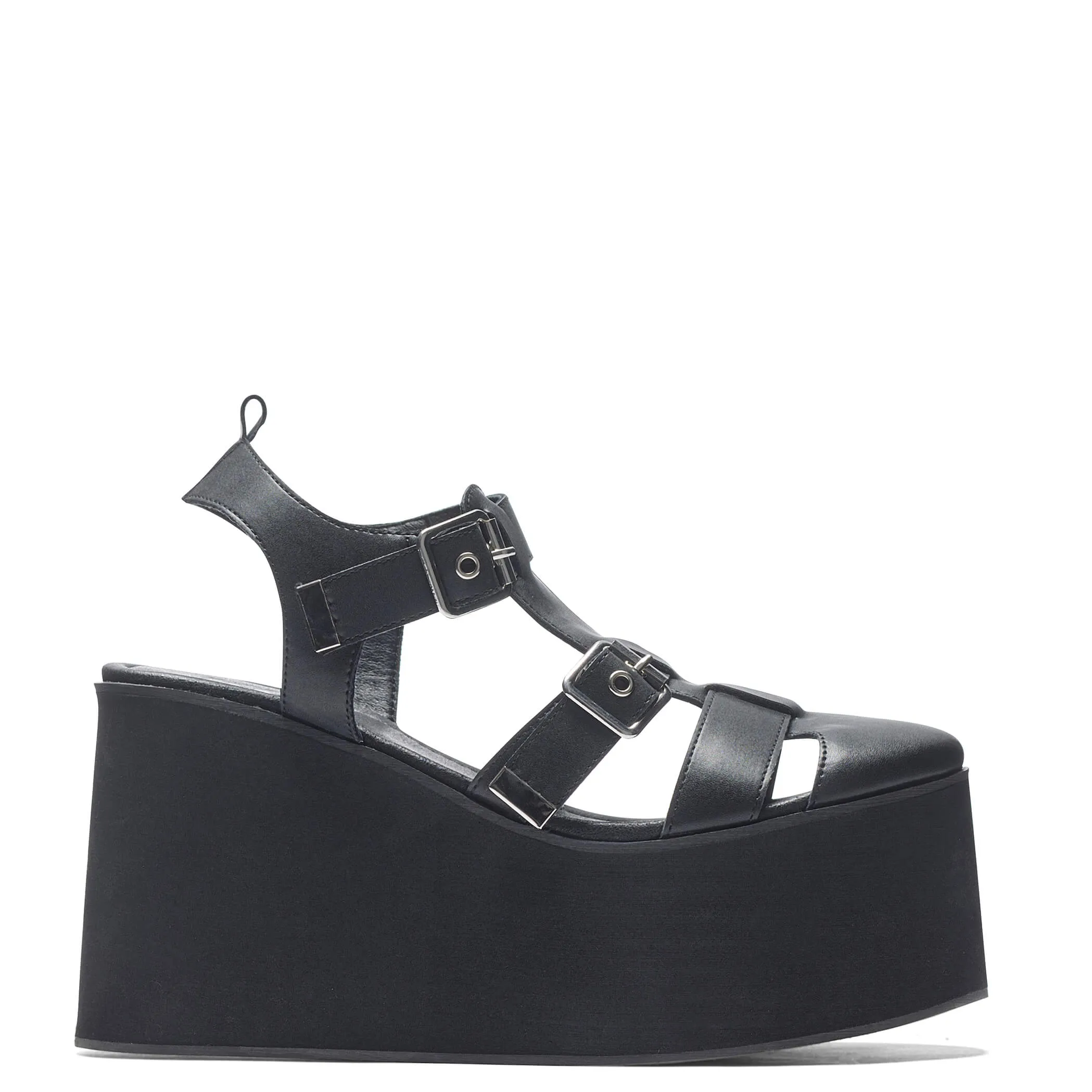 Soulcraft Mega Platform Sandals - Black