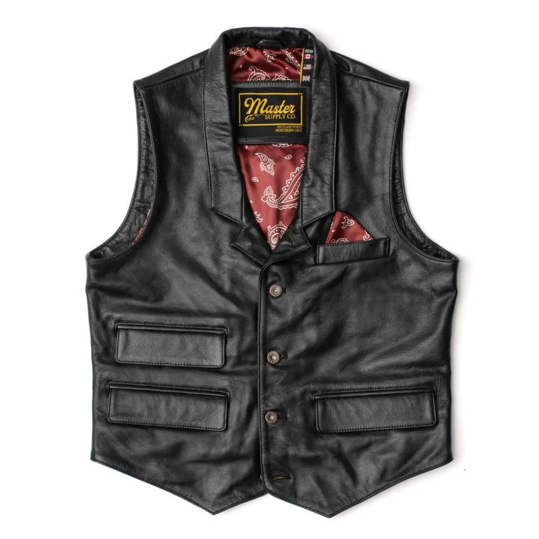 Statesman Leather Vest [LAST ONE]