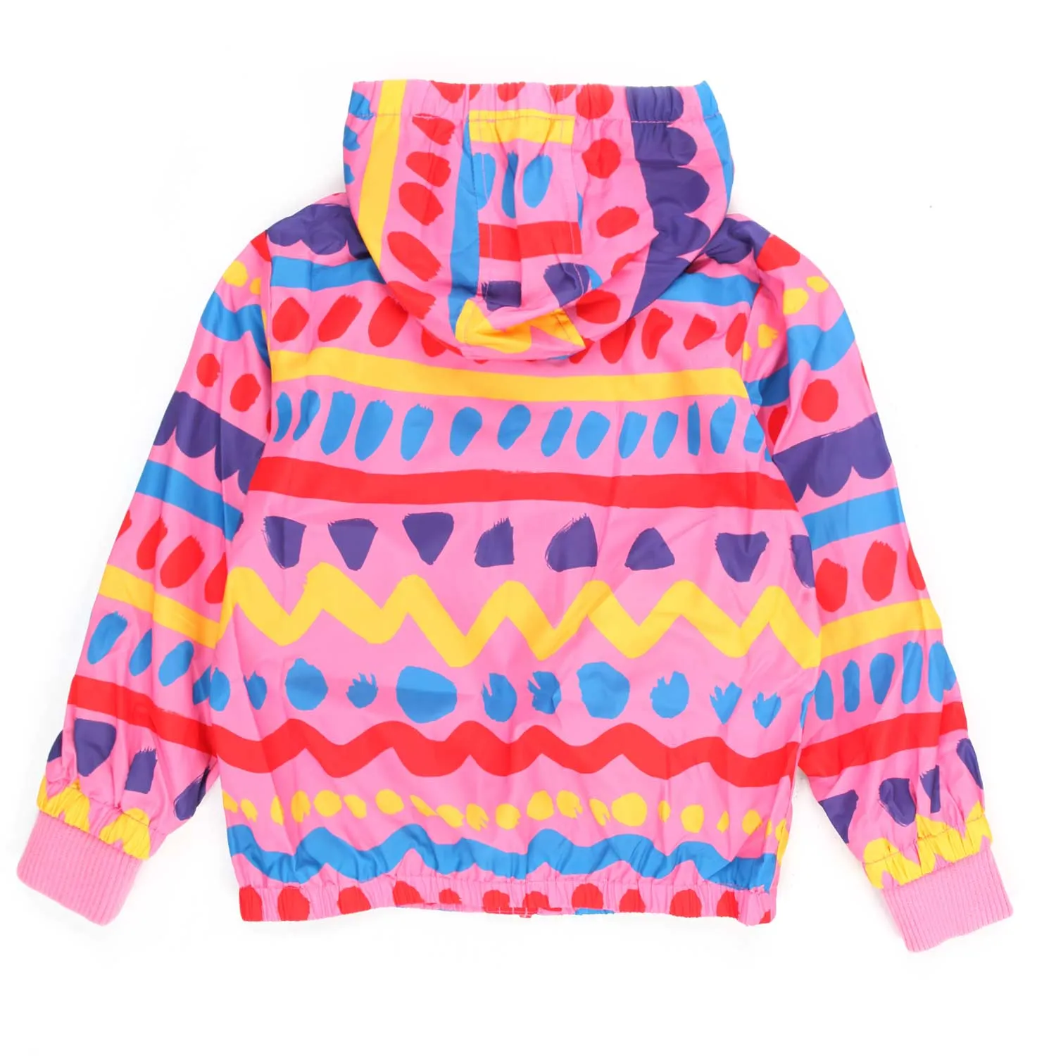 Stella Mccartney Pink And Multicolor Jacket For Girls And Teen