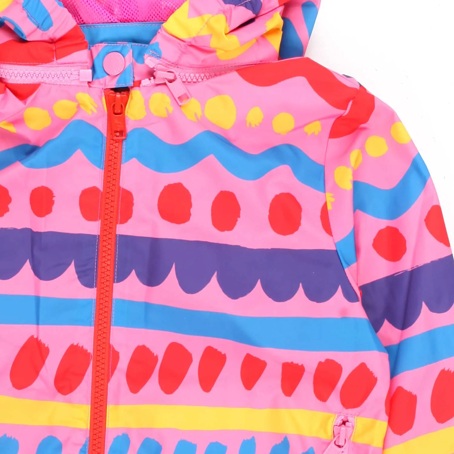 Stella Mccartney Pink And Multicolor Jacket For Girls And Teen