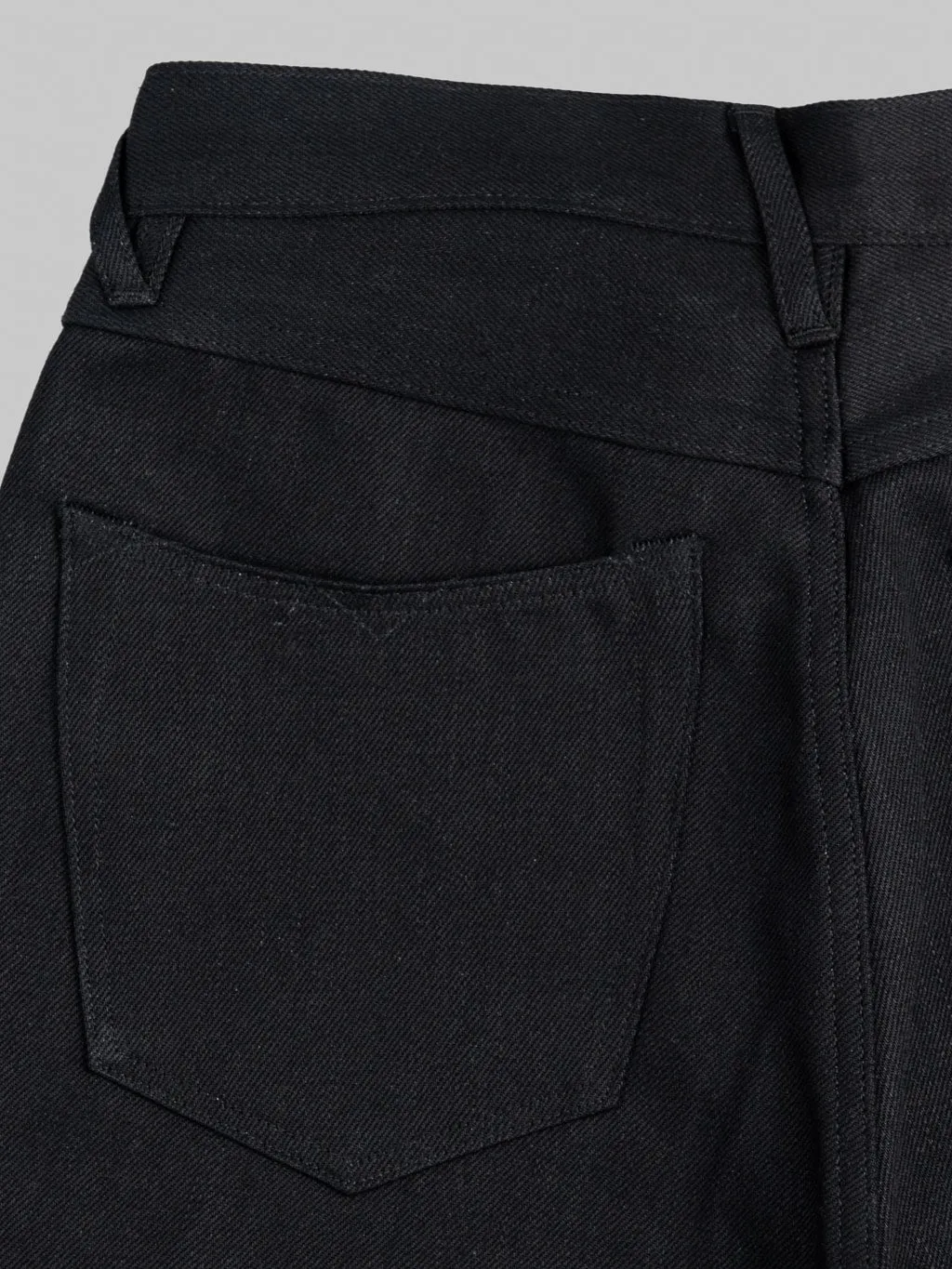 Stevenson Overall Co. Big Sur 210 12oz Slim Tapered Jeans Solid Black