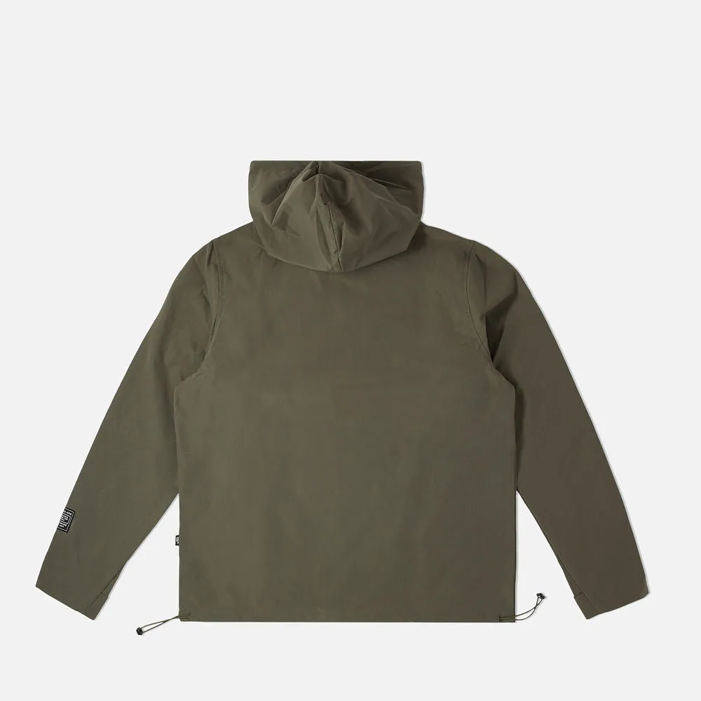 Strapped Up Rip Stop Utility Anorak Jacket Olive