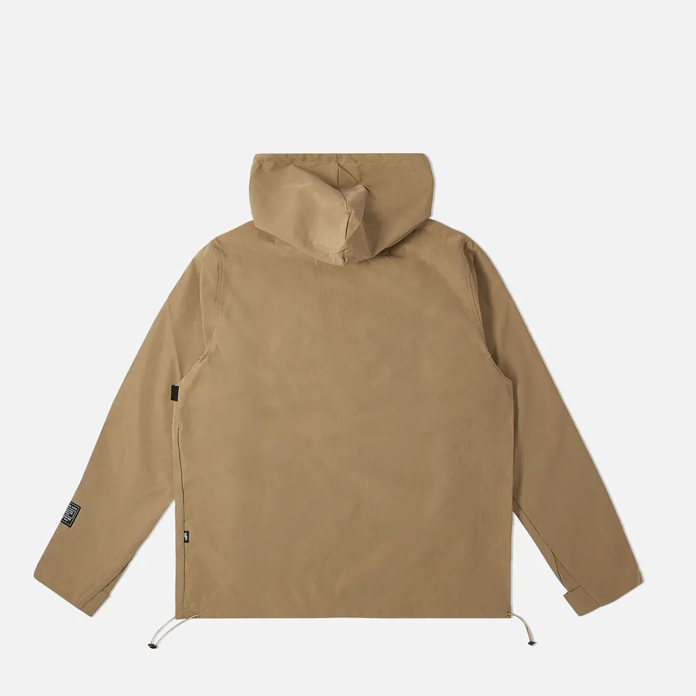 Strapped Up Rip Stop Utility Anorak Jacket Sand