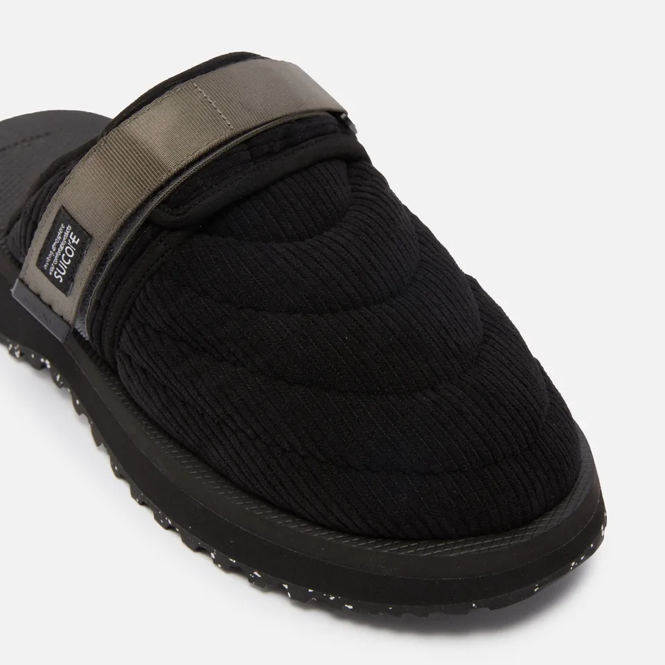 Suicoke Men's Zavo Corduroy and Rubber Mules - UK 9 | Coggles