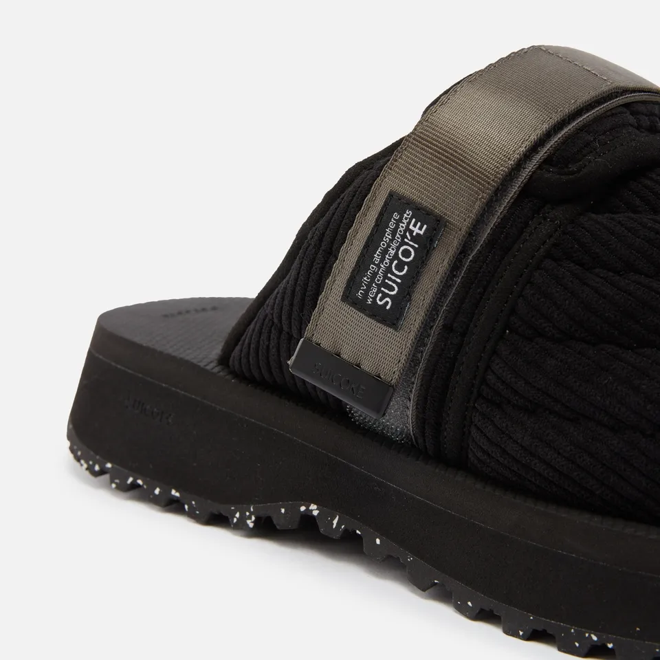 Suicoke Men's Zavo Corduroy and Rubber Mules - UK 9 | Coggles