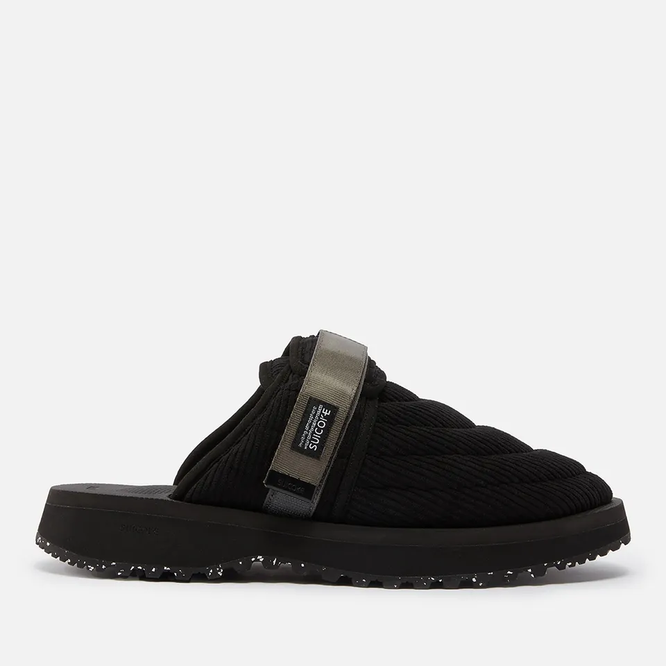 Suicoke Men's Zavo Corduroy and Rubber Mules - UK 9 | Coggles