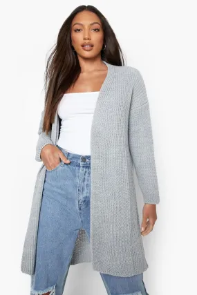 Tall Fisherman Ribbed Cardigan