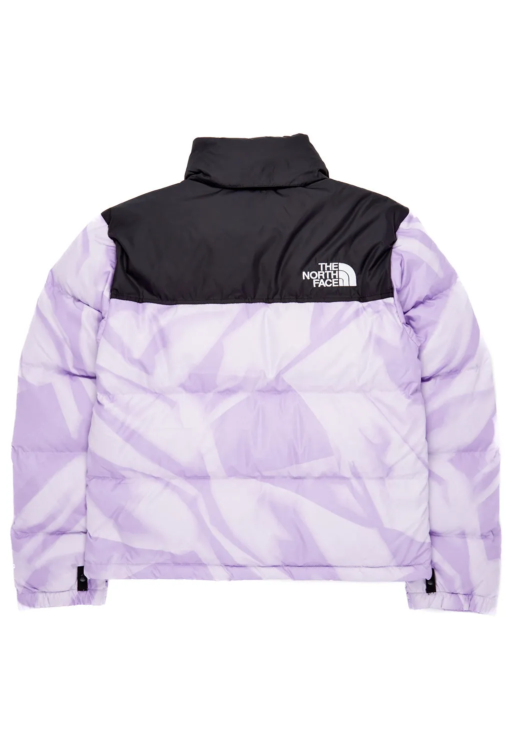 The North Face Women’s 1996 Retro Nuptse Jacket - Icy Lilac Garment Fold Print