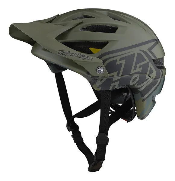 Troy Lee Designs A1 MIPS MTB Helmet - Youth - Camo - Army - 2022