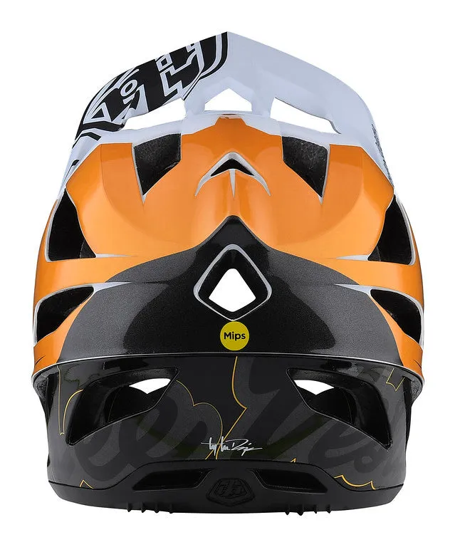 Troy Lee Designs Stage MIPS Full Face Helmet - Nova - Honey - 2022