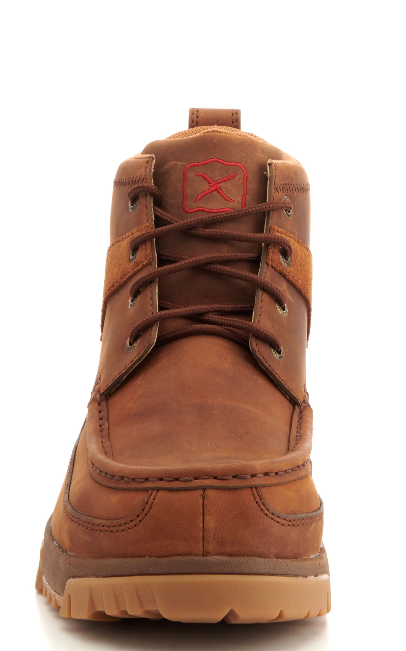 Twisted X Men's Brown with CellStretch Moc Composite Toe Lace Up Work Boot