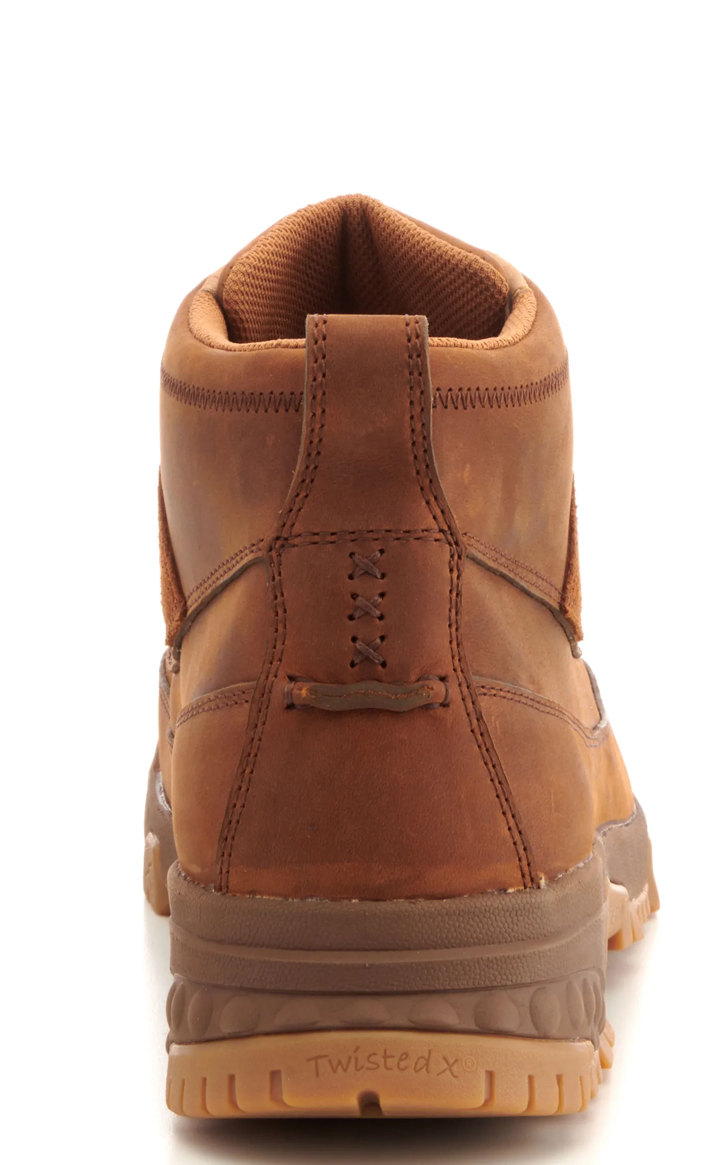 Twisted X Men's Brown with CellStretch Moc Composite Toe Lace Up Work Boot