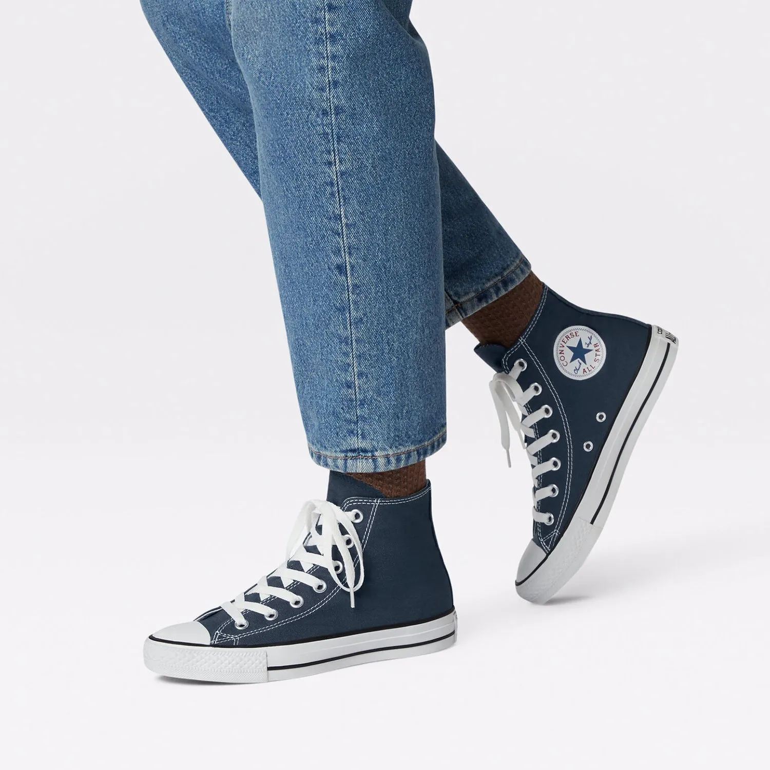 Unisex Converse Chuck Taylor All Star Core Hi Shoes Navy