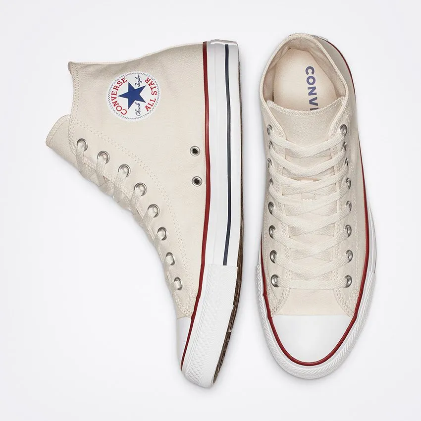 Unisex Converse Chuck Taylor All Star Hi Shoe Natural Ivory