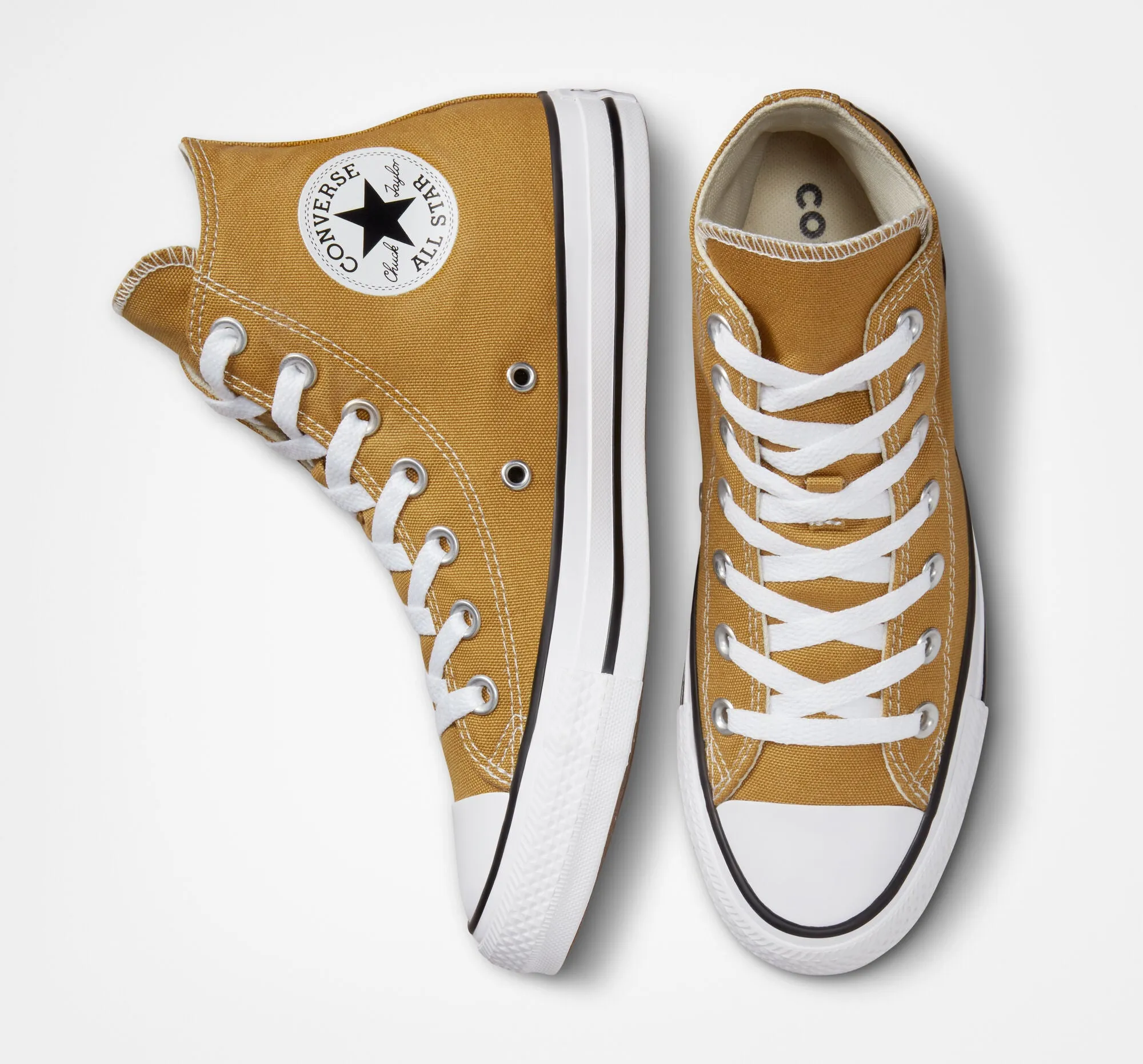 Unisex Converse Chuck Taylor All Star Hi Shoes Burnt Honey