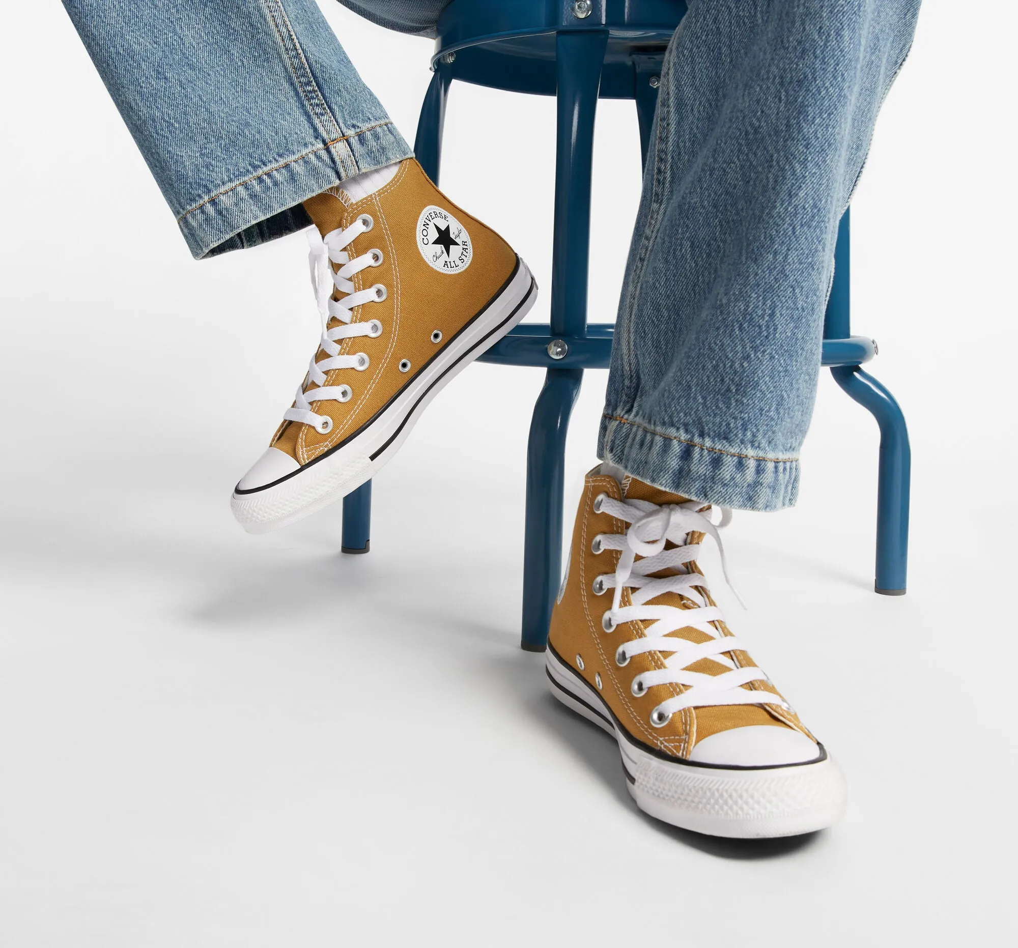 Unisex Converse Chuck Taylor All Star Hi Shoes Burnt Honey