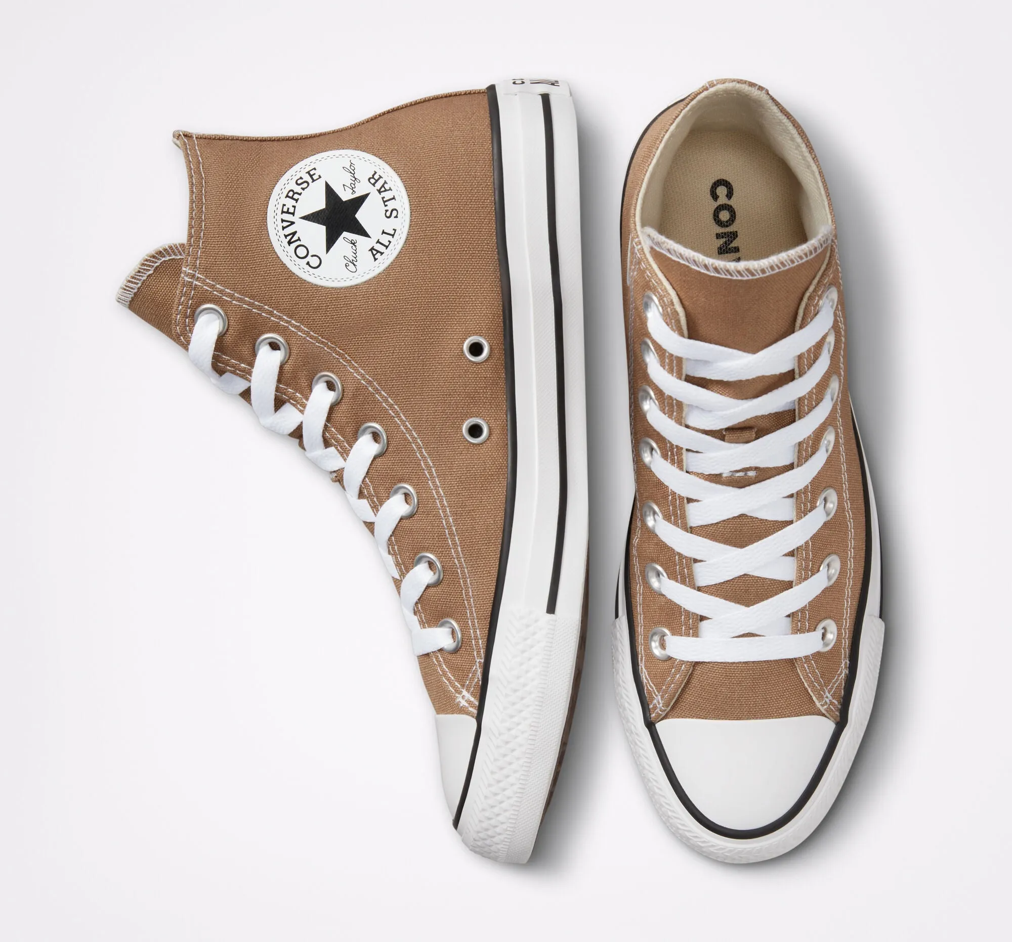 Unisex Converse Chuck Taylor All Star Hi Shoes Sand Dune