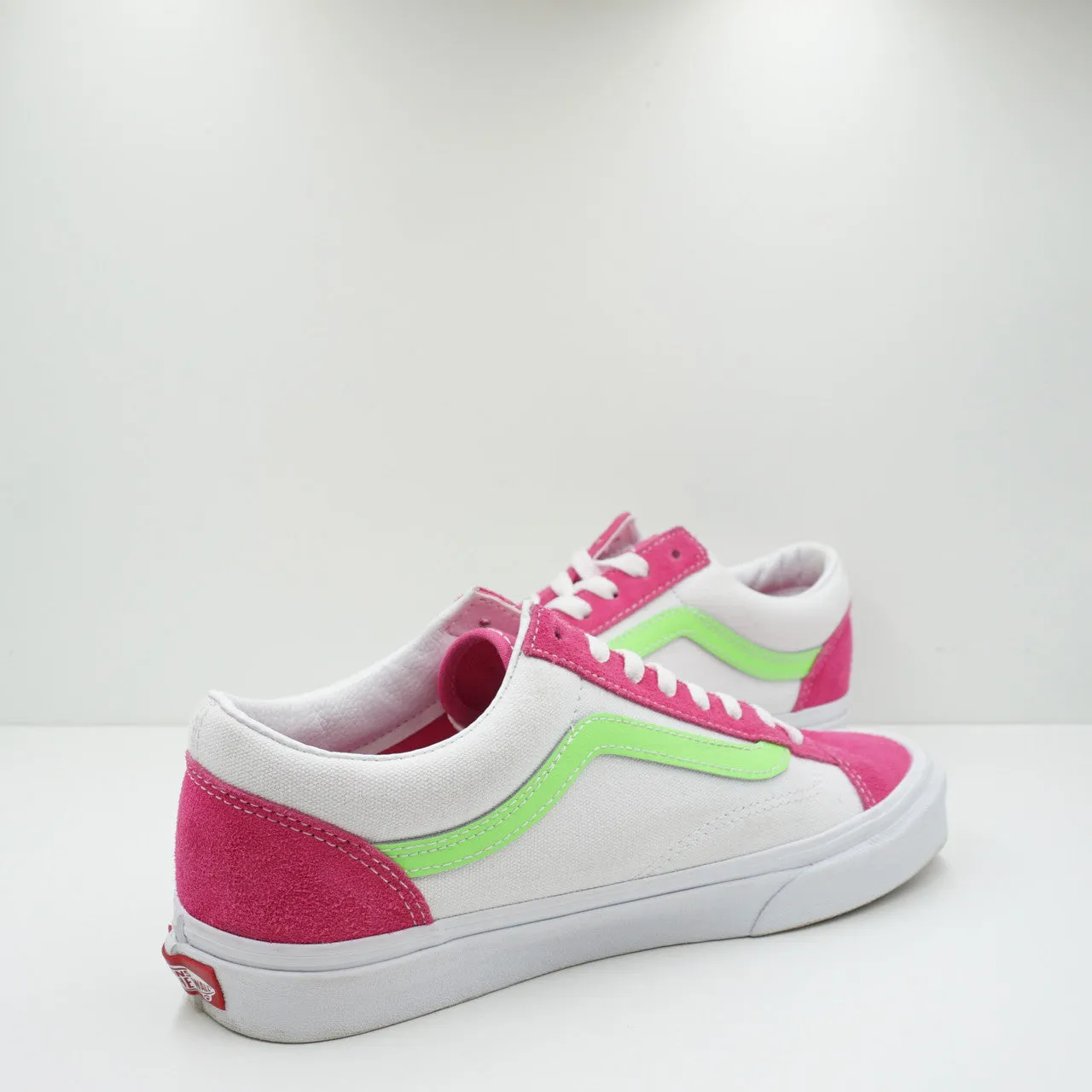 Vans Old Skool Pink Green White