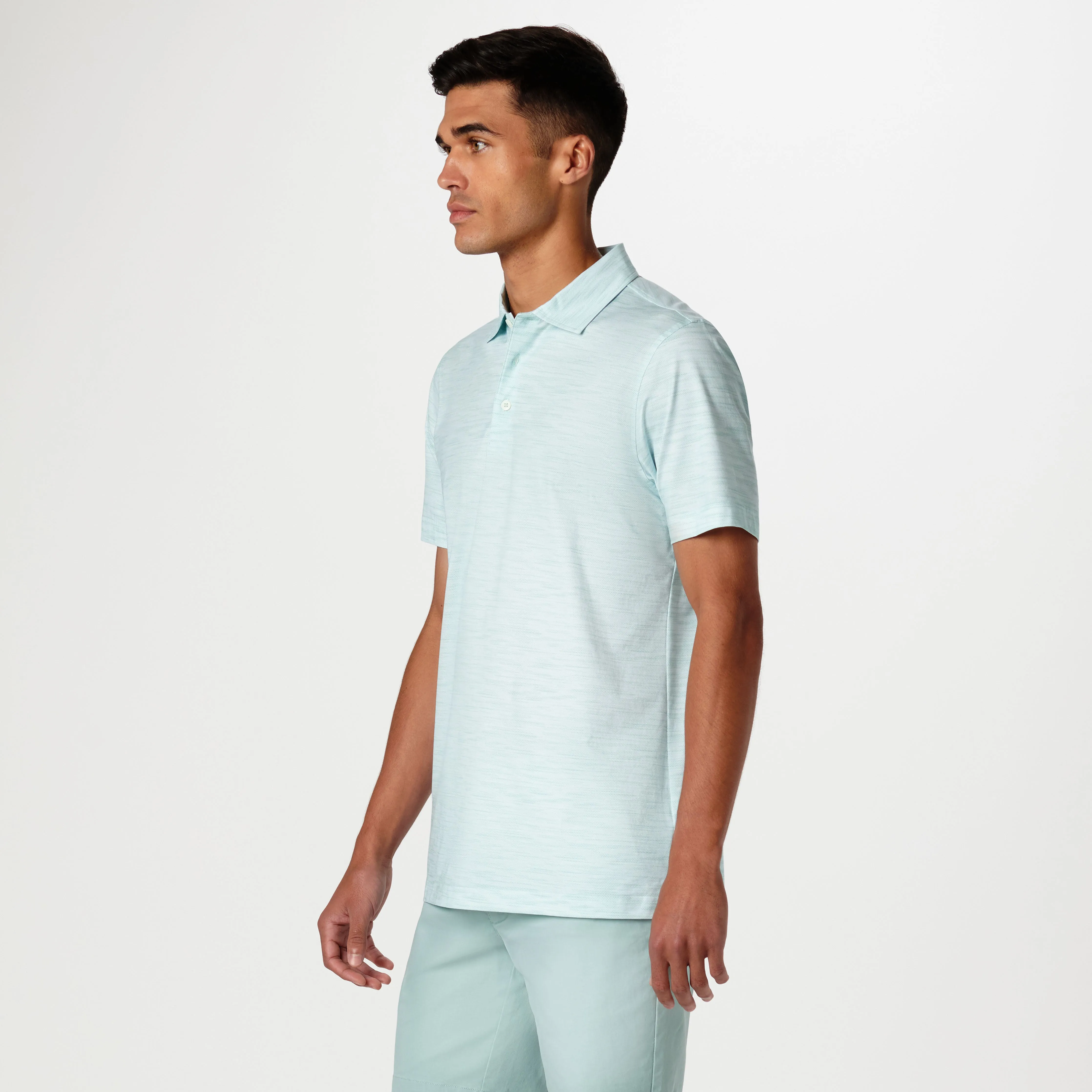 Victor Stitch Print OoohCotton Polo