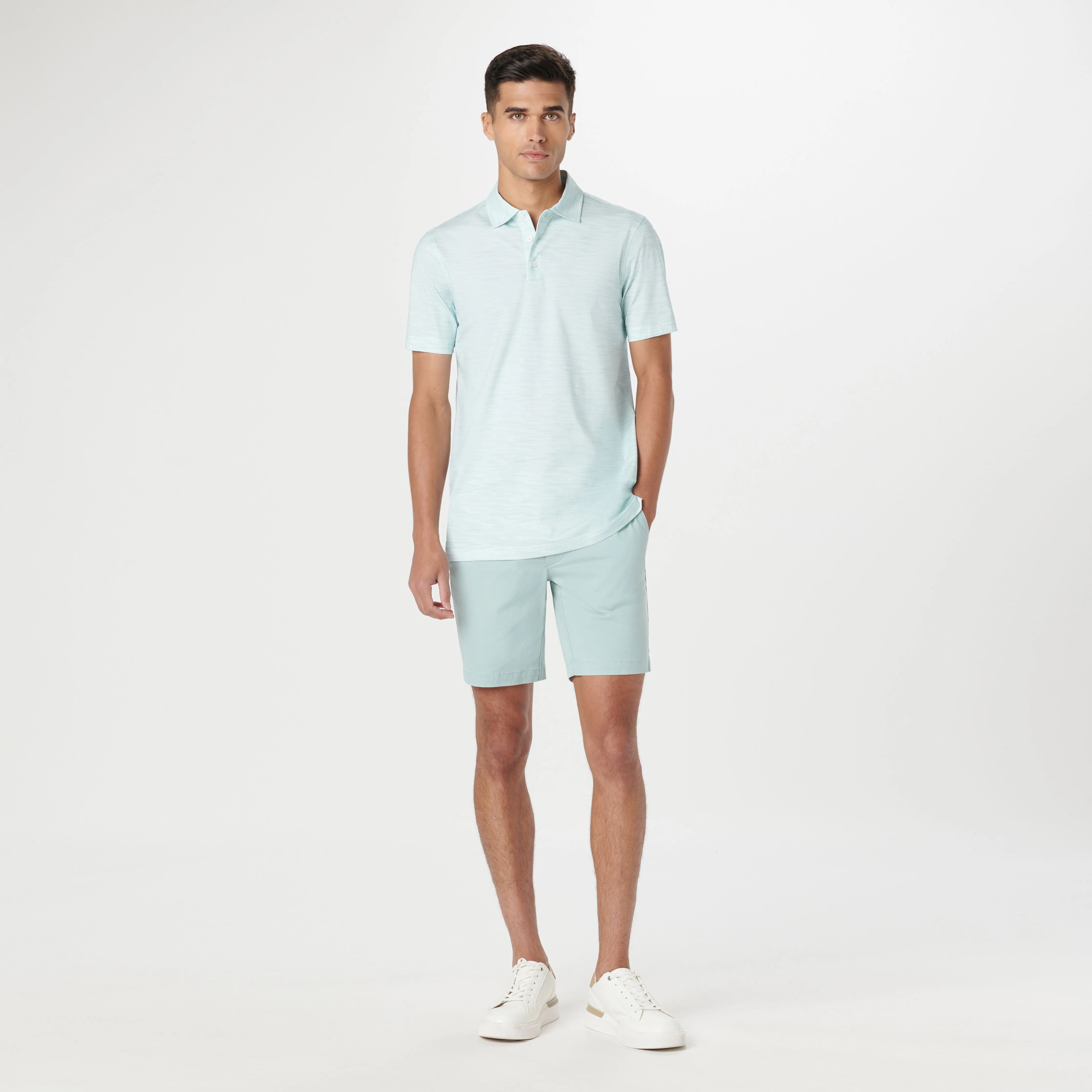 Victor Stitch Print OoohCotton Polo