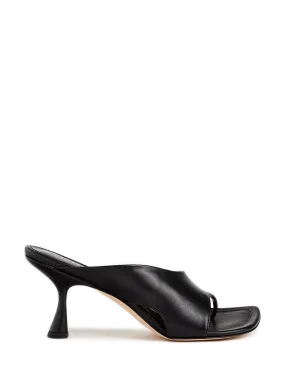 WANDLER  Julio leather mules - Black