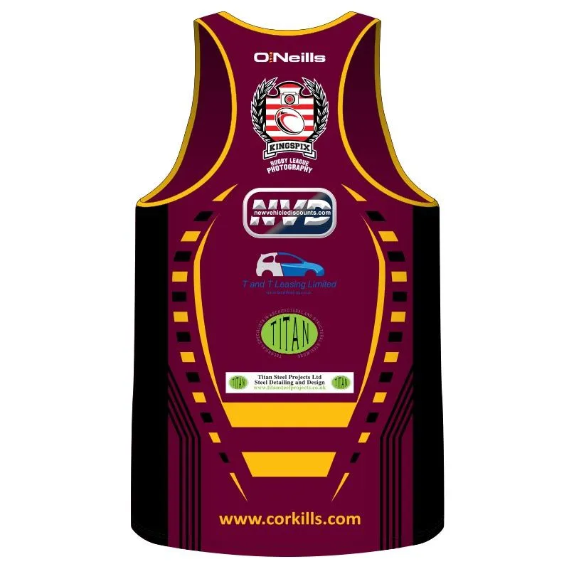 Wigan St Judes RL Kids' Rugby Vest