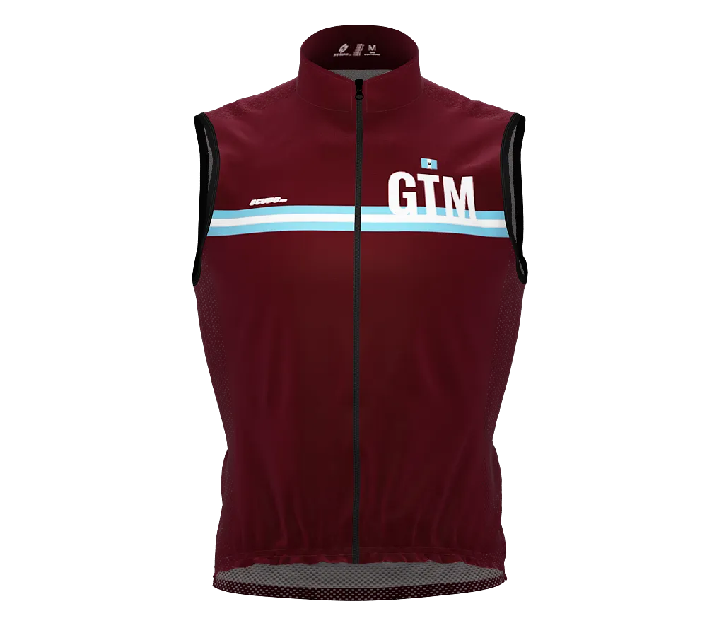 Wind Breaker Cycling Running Sports Vest Guatemala Country Code for Men And Women